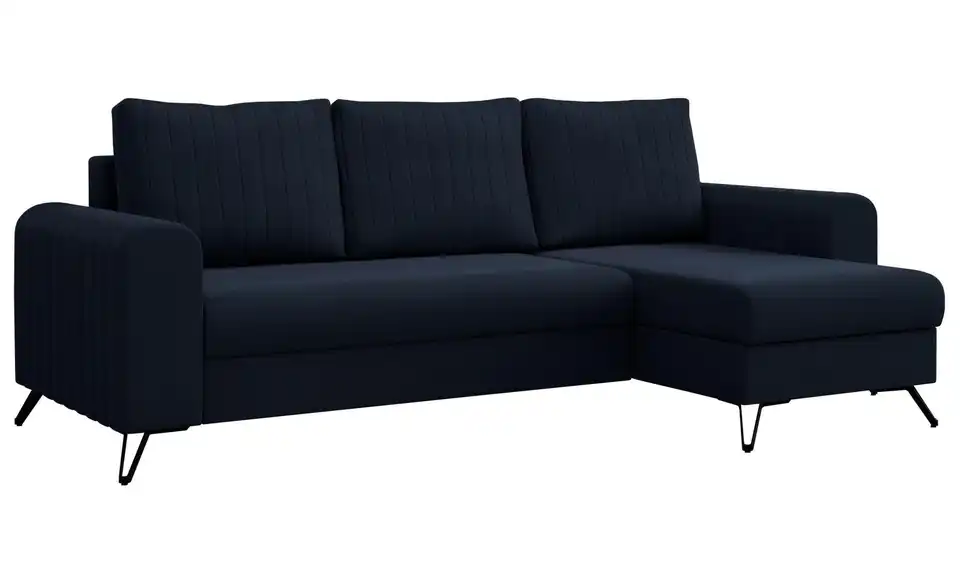 Ecksofa Dunkelblau, Perspektive