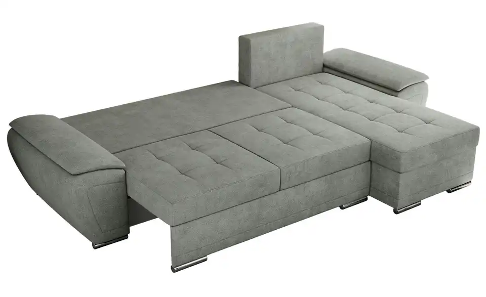 Ecksofa Grau, Detailansicht
