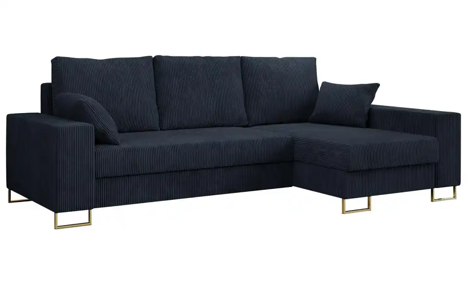 Ecksofa Dunkelblau, Perspektive