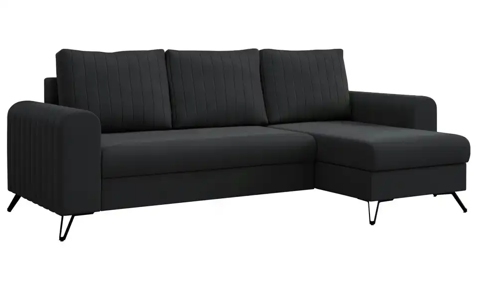 Ecksofa Dunkelgrau, Perspektive