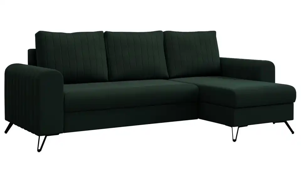 Ecksofa Grün, Perspektive