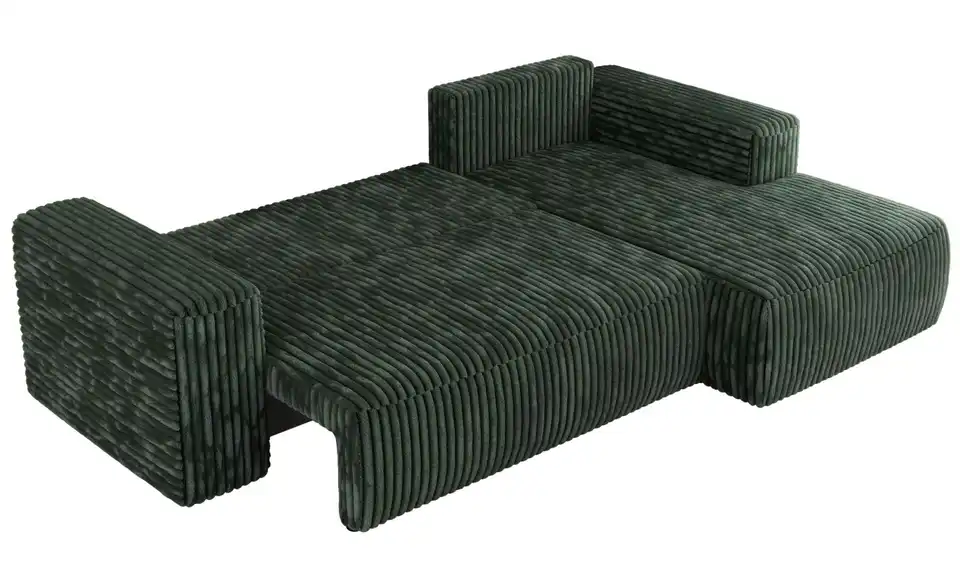 Ecksofa Grün, Detailansicht