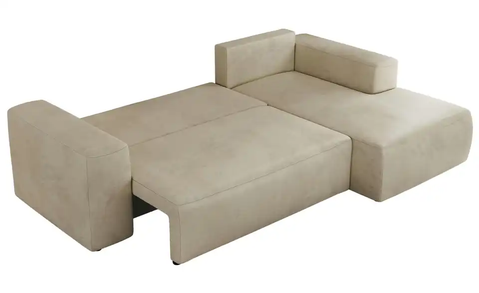 Ecksofa Beige, Detailansicht