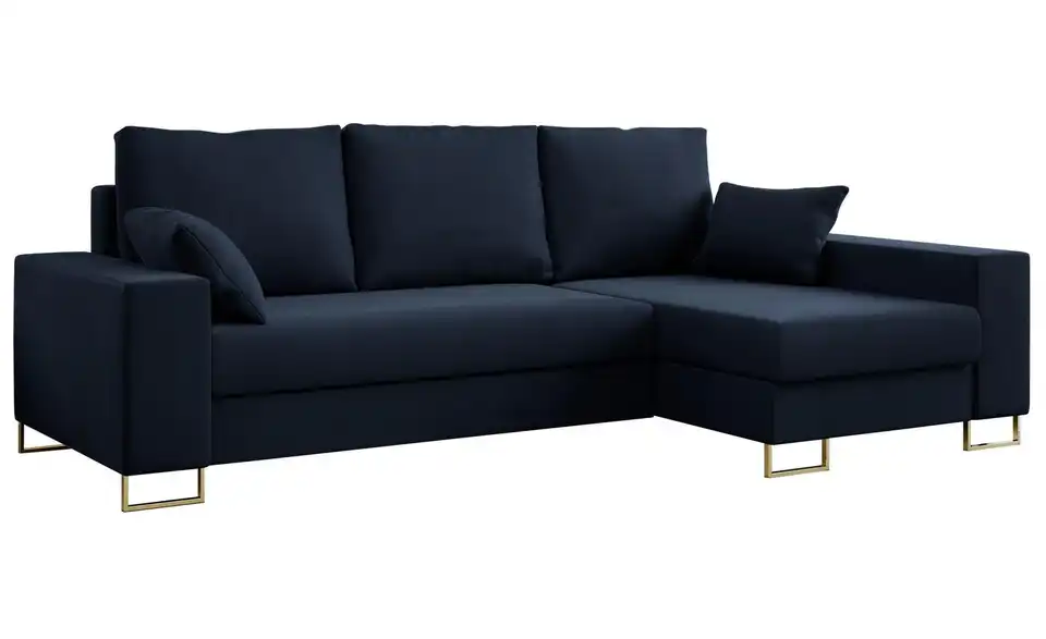 Ecksofa Dunkelblau, Perspektive
