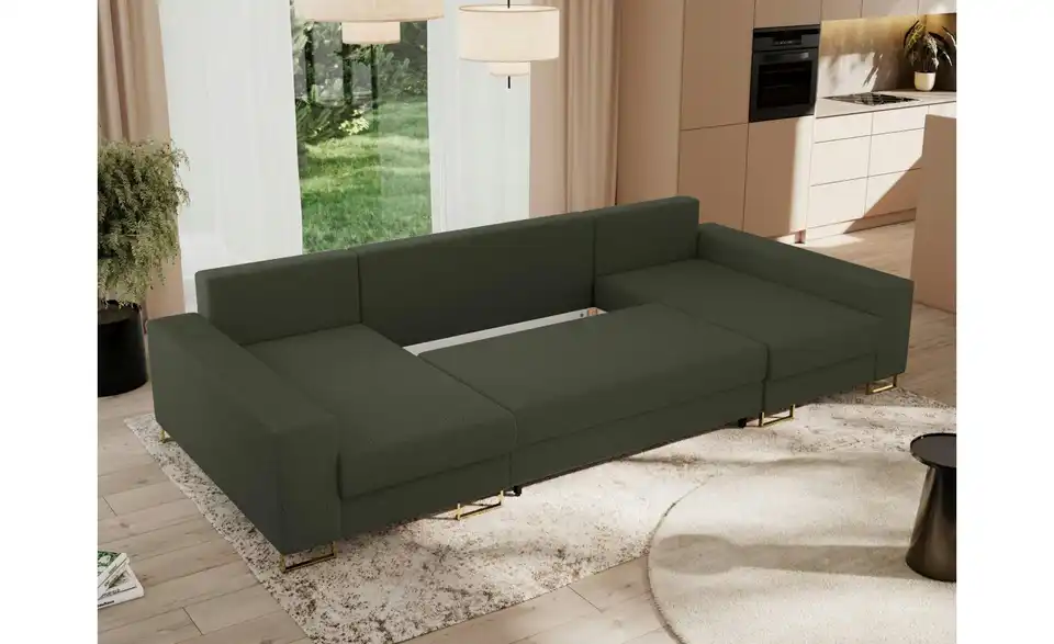 Wohnlandschaft Grün, Funktionsansicht