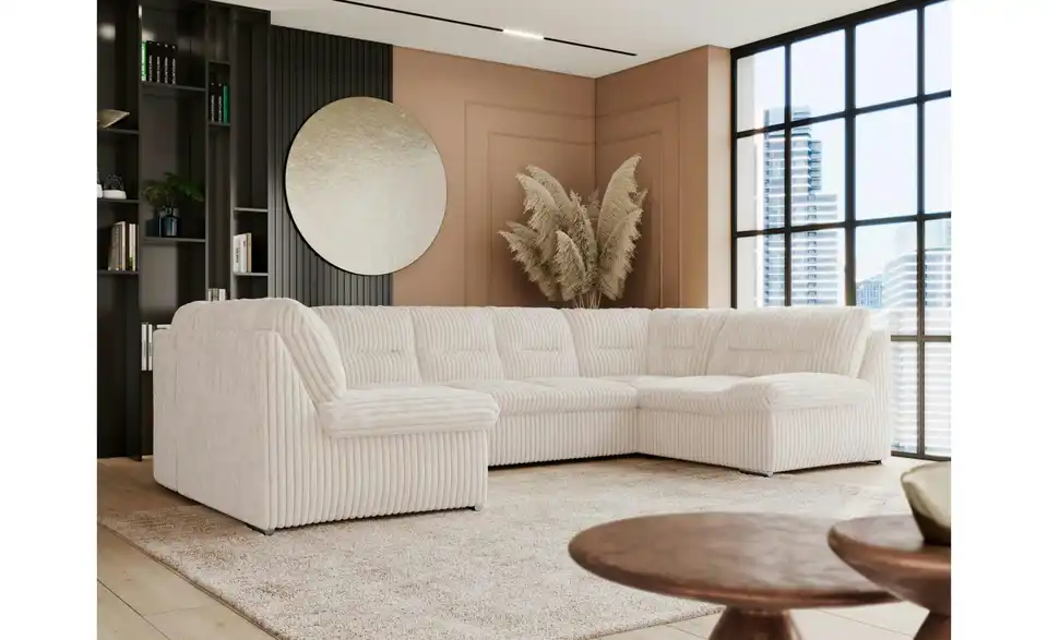 Wohnlandschaft Beige, in Wohnsituation