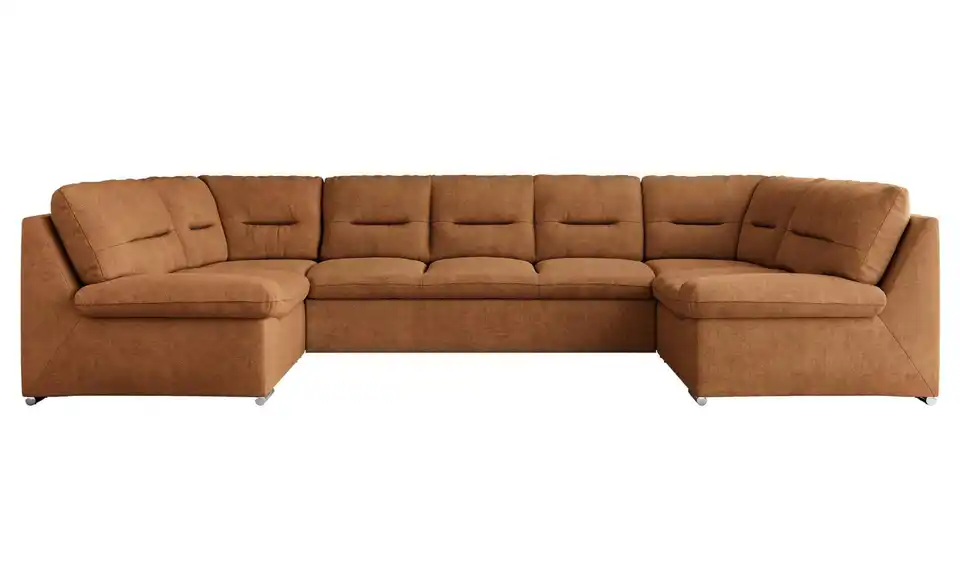 Wohnlandschaft Orange, Frontansicht