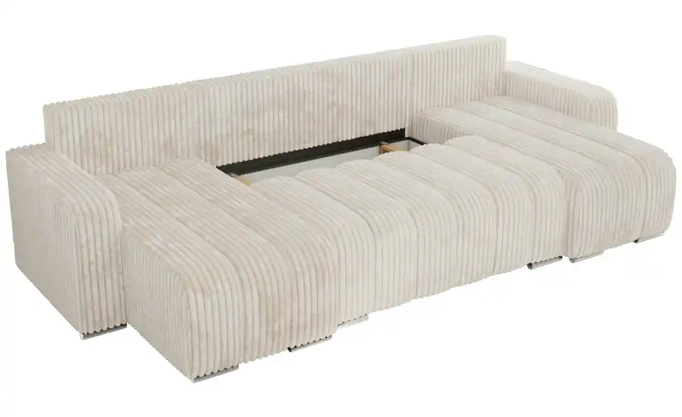 Wohnlandschaft Creme, Detailansicht