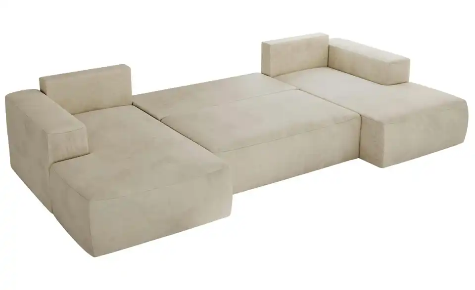 Wohnlandschaft Beige, Detailansicht