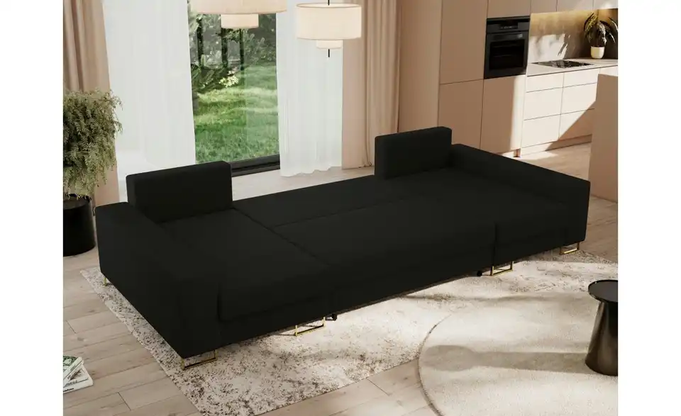 Wohnlandschaft Schwarz, in Wohnsituation