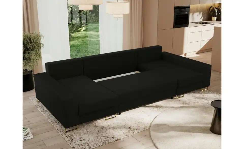 Wohnlandschaft Schwarz, Funktionsansicht