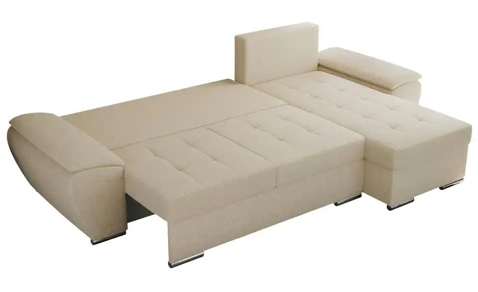 Ecksofa Beige, Detailansicht