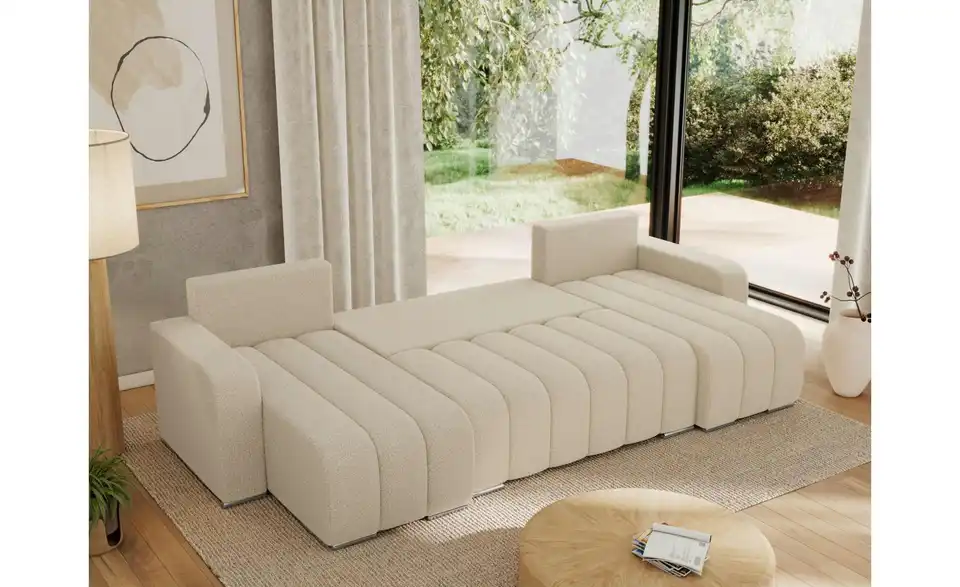 Wohnlandschaft Beige, in Wohnsituation