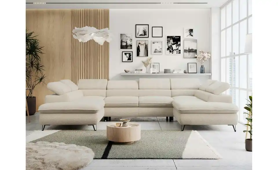 Wohnlandschaft Beige Peter, in Wohnsituation