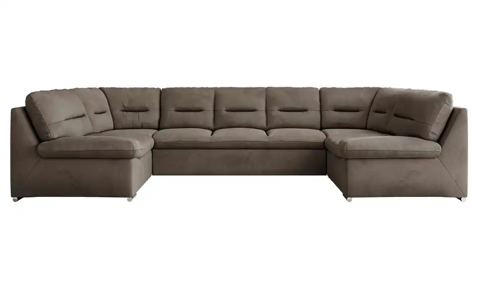 Wohnlandschaft Braun, Frontansicht