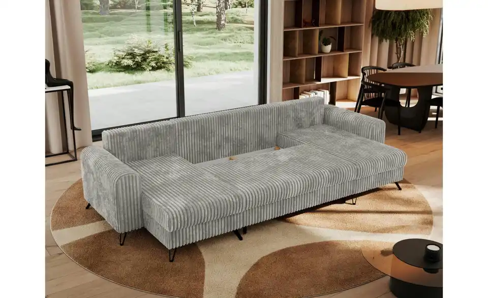 Wohnlandschaft Hellgrau, Funktionsansicht