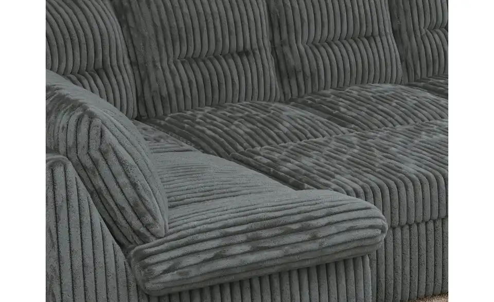 Wohnlandschaft Hellgrau, Detailansicht