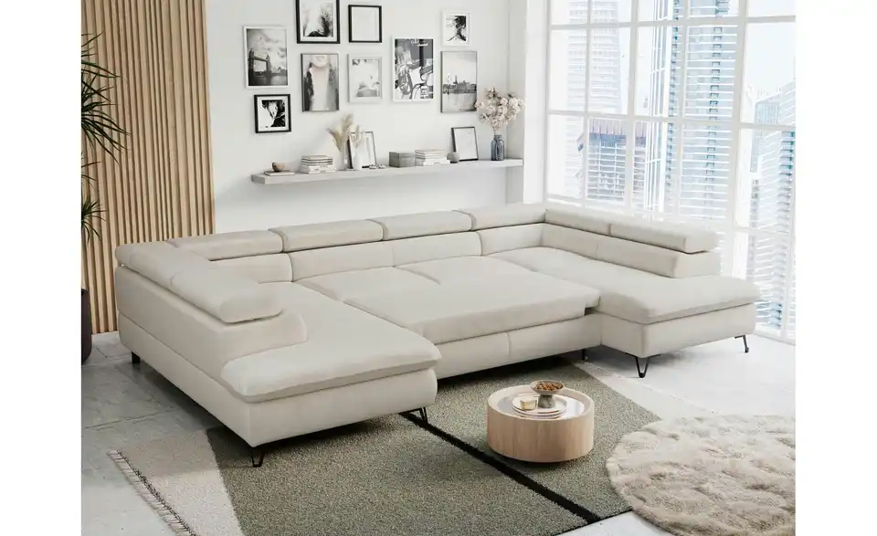 Wohnlandschaft Creme Peter, in Wohnsituation