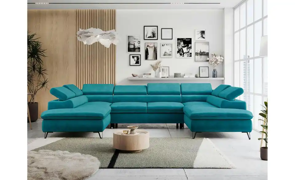 Wohnlandschaft Blau Peter, in Wohnsituation