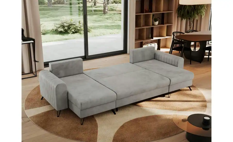 Wohnlandschaft Hellgrau, in Wohnsituation