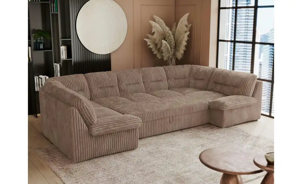 Wohnlandschaft Hellgrau, Funktionsansicht