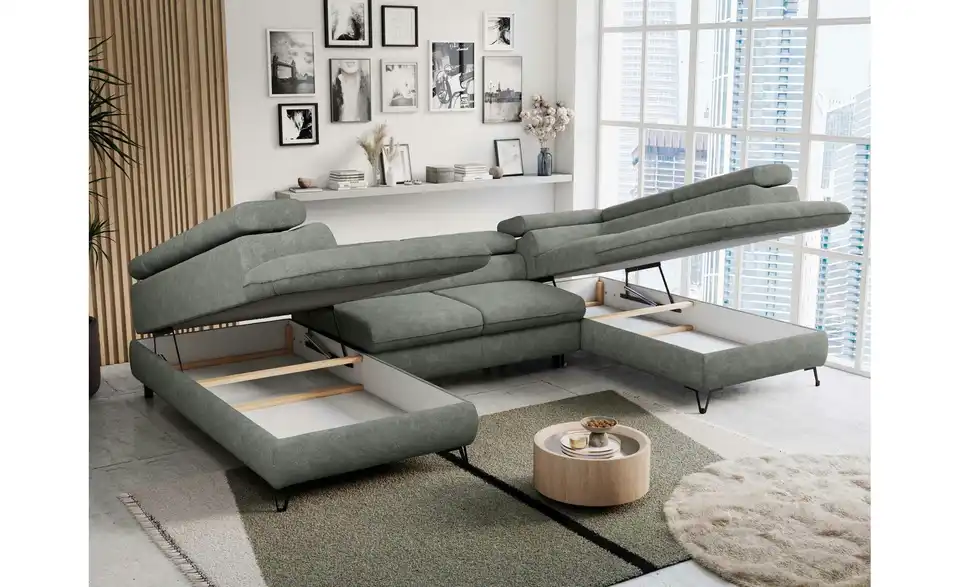 Wohnlandschaft Grau Peter, Funktionsansicht