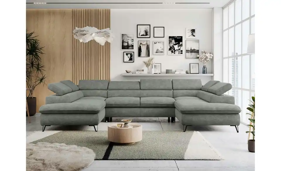 Wohnlandschaft Grau Peter, in Wohnsituation