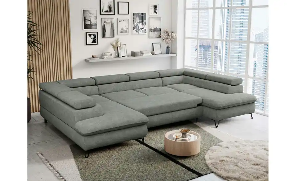 Wohnlandschaft Grau Peter, in Wohnsituation