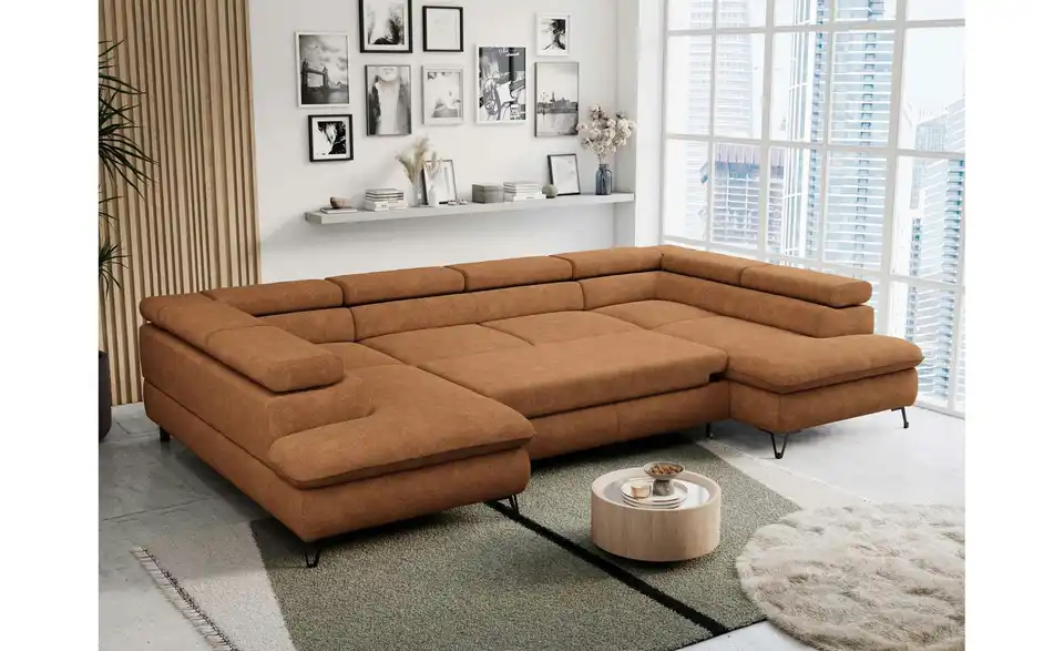 Wohnlandschaft Orange Peter, in Wohnsituation