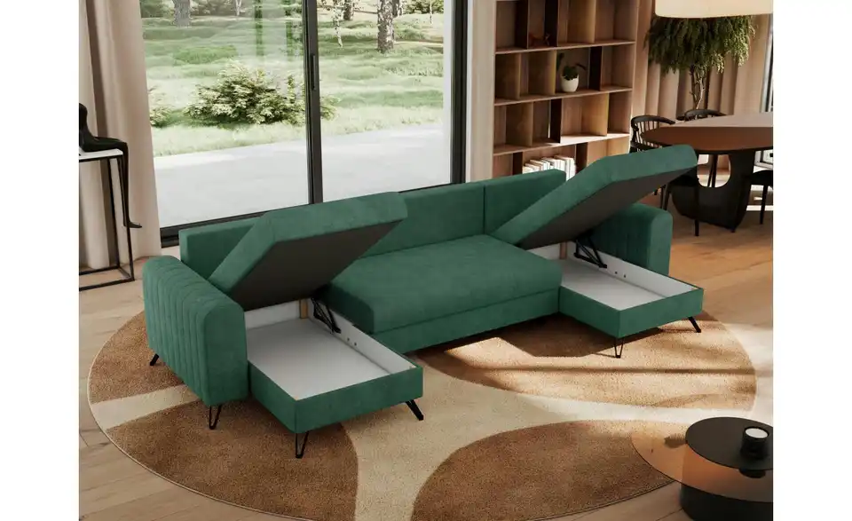 Wohnlandschaft Grün, in Wohnsituation