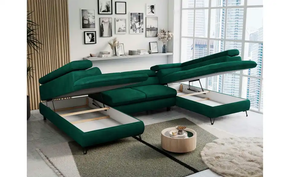 Wohnlandschaft Grün Peter, Funktionsansicht