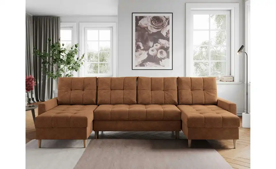 Wohnlandschaft Orange, in Wohnsituation