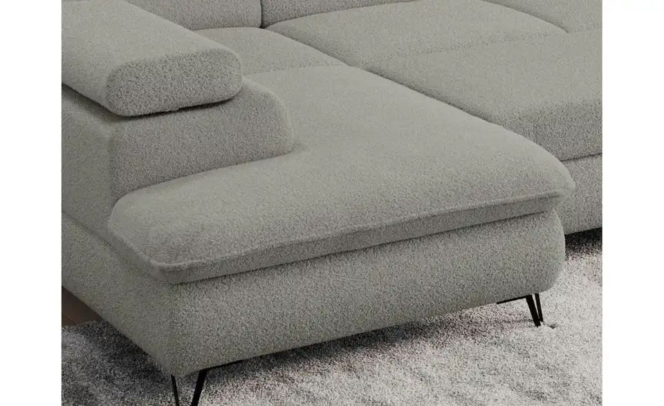 Wohnlandschaft Hellgrau Peter, in Wohnsituation