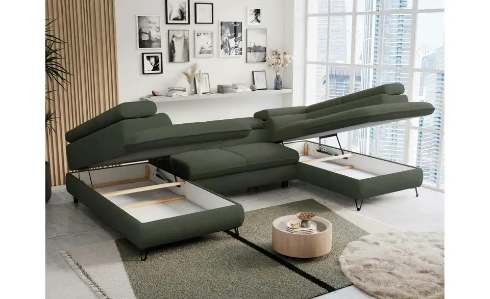 Wohnlandschaft Grün Peter, Funktionsansicht