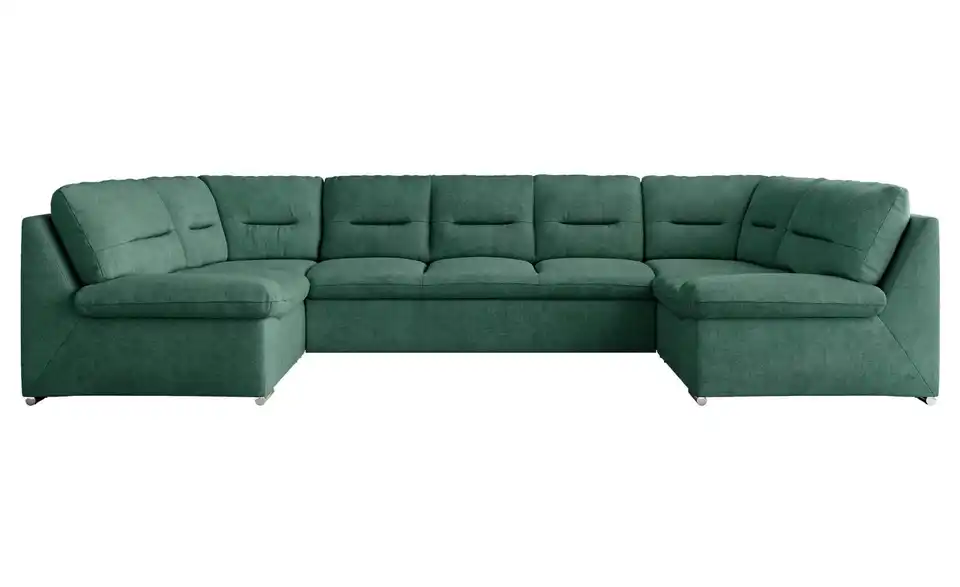 Wohnlandschaft Grün, Frontansicht