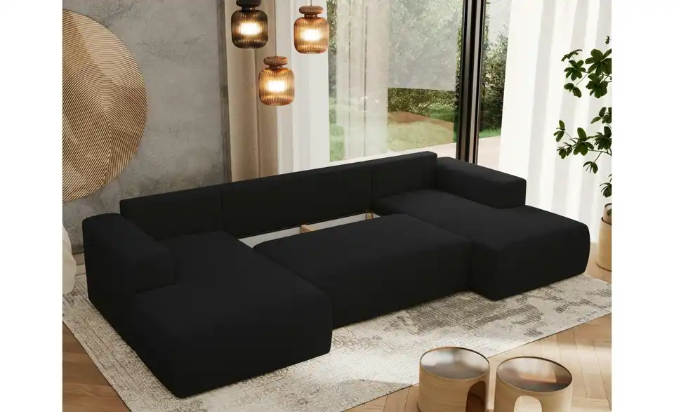 Wohnlandschaft Schwarz, in Wohnsituation