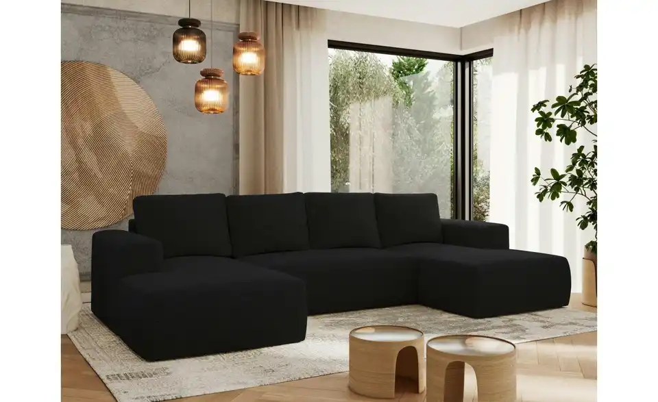 Wohnlandschaft Schwarz, in Wohnsituation