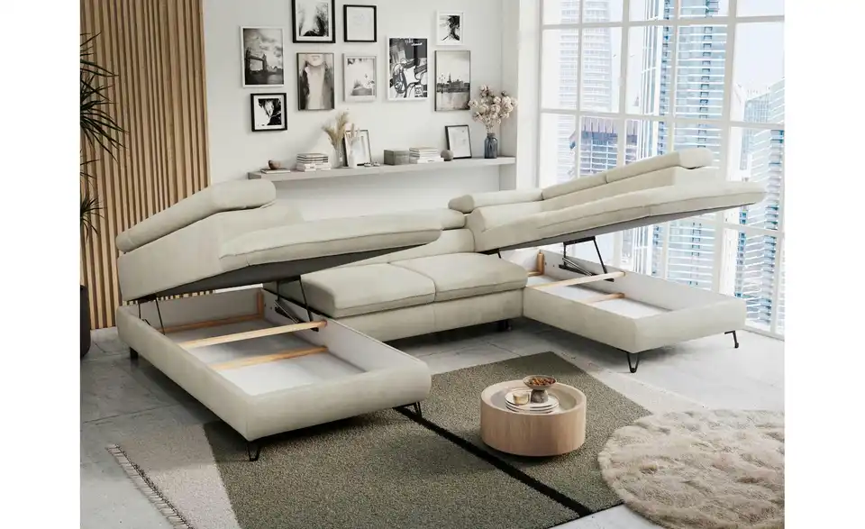 Wohnlandschaft Beige Peter, Funktionsansicht