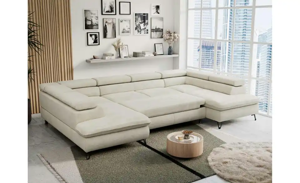 Wohnlandschaft Beige Peter, in Wohnsituation