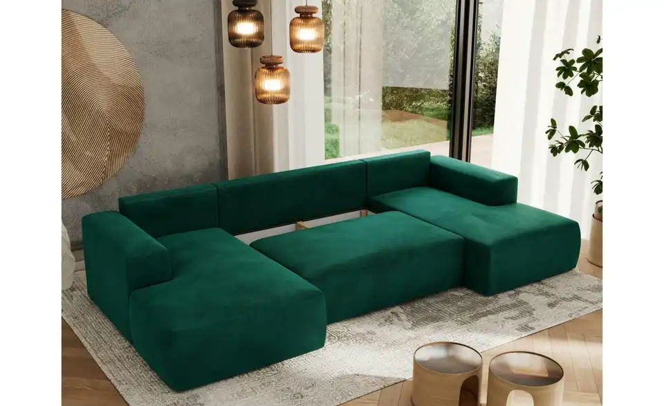 Wohnlandschaft Grün, in Wohnsituation