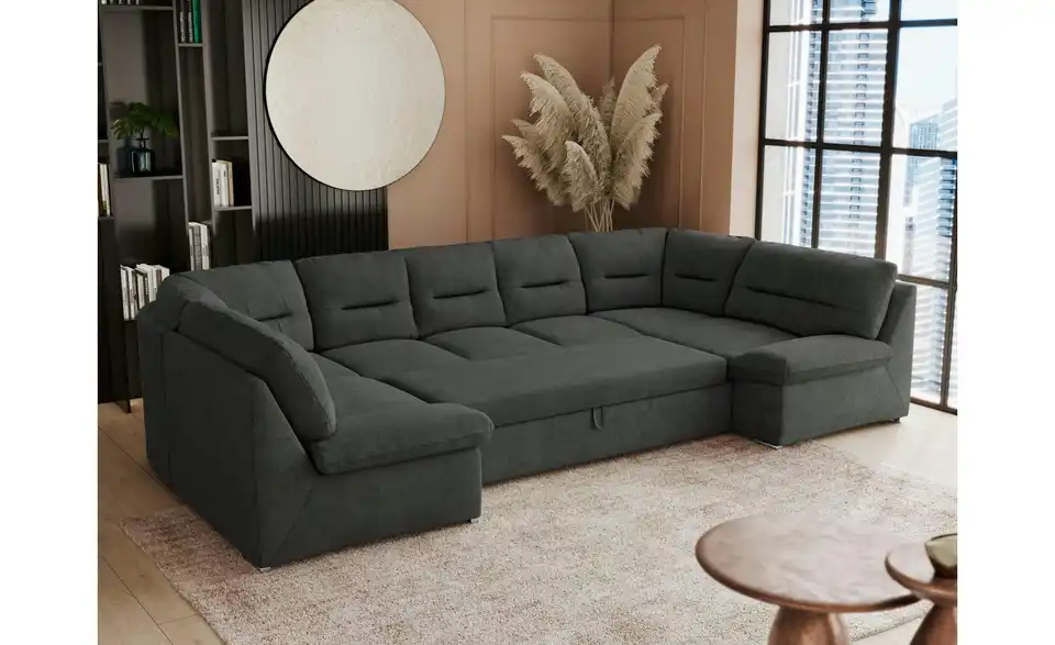 Wohnlandschaft Dunkelgrau, Funktionsansicht