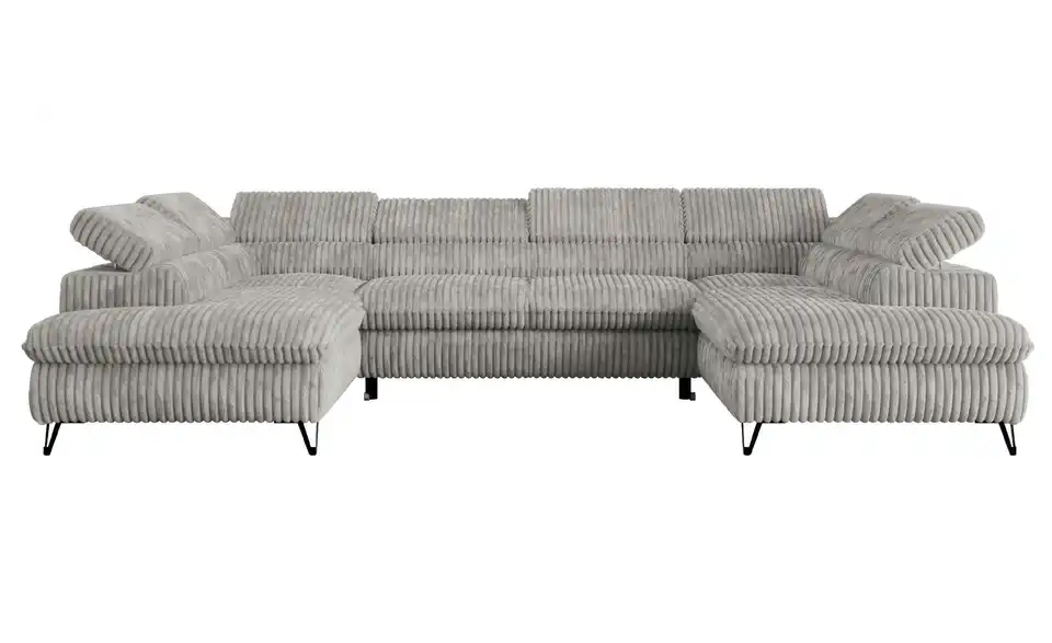 Wohnlandschaft Grau Peter, Frontansicht