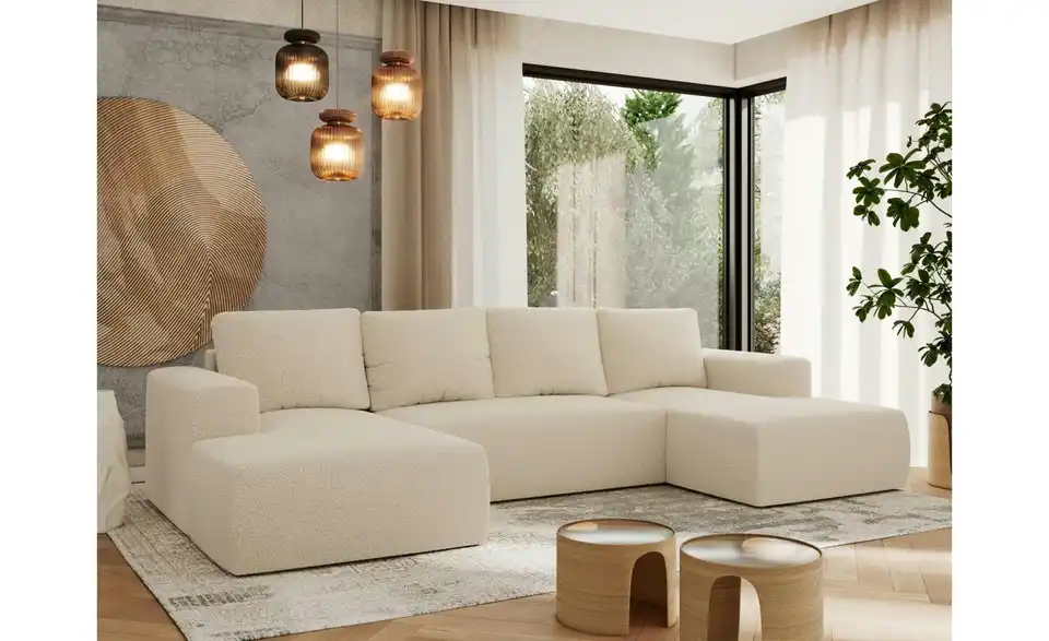 Wohnlandschaft Beige, in Wohnsituation