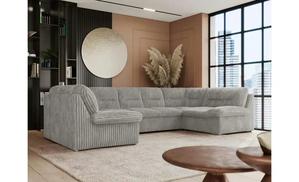 Wohnlandschaft Hellgrau, in Wohnsituation