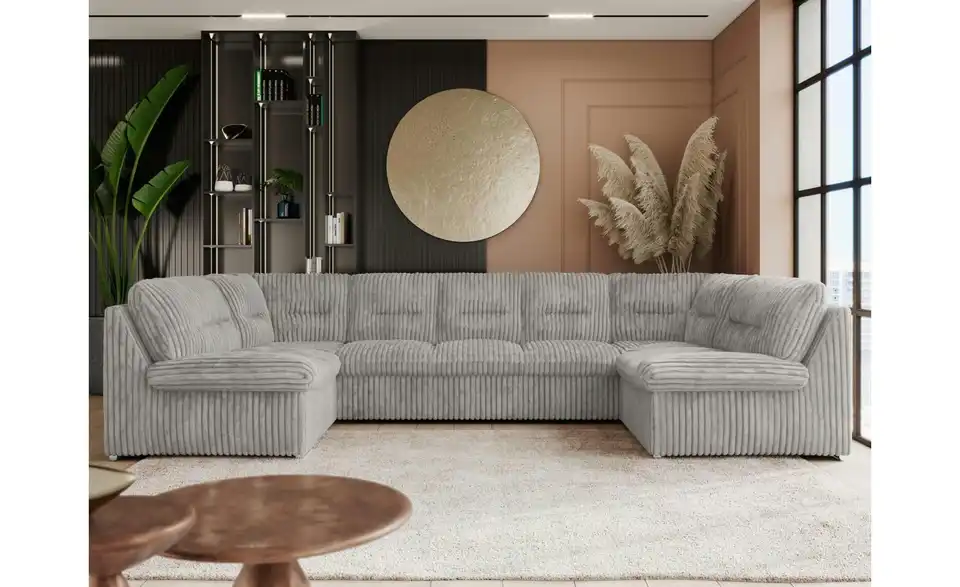 Wohnlandschaft Hellgrau, in Wohnsituation