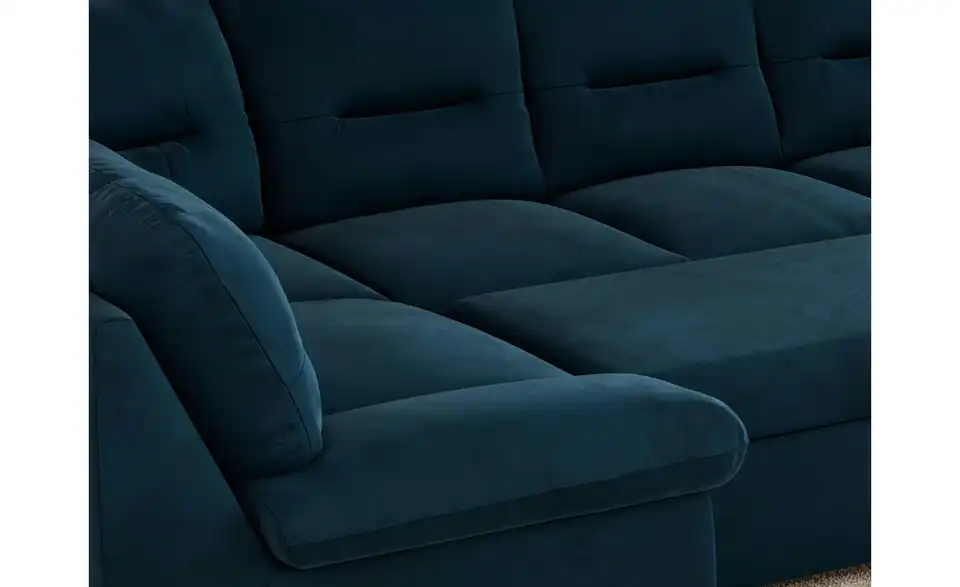 Wohnlandschaft Dunkelblau, Detailansicht