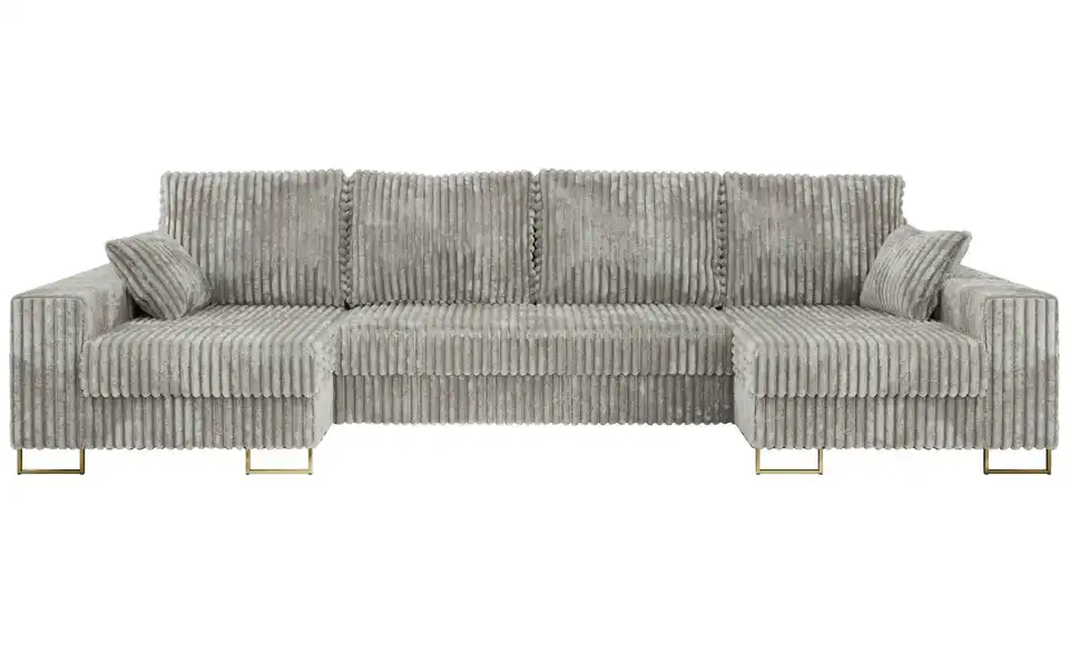 Wohnlandschaft Silbern, Frontansicht