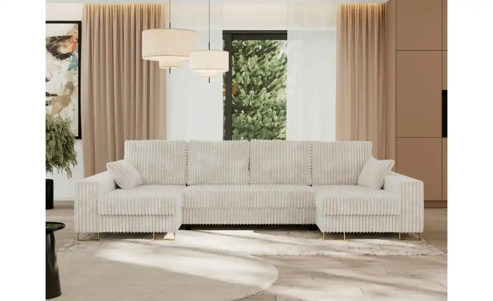 Wohnlandschaft Beige, in Wohnsituation