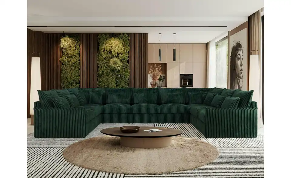 Wohnlandschaft Grün, in Wohnsituation