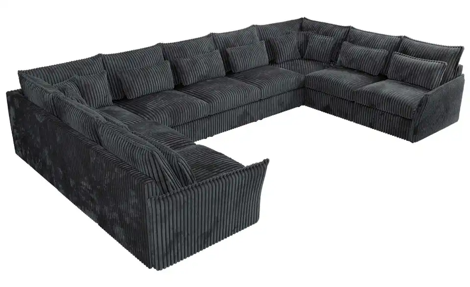 Wohnlandschaft Lavagrau, Perspektive